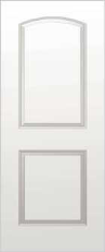Masonite 2-Panel Roman Interior Door