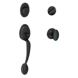 Schlage Plymouth F58 Active Handleset (Various Finishes)